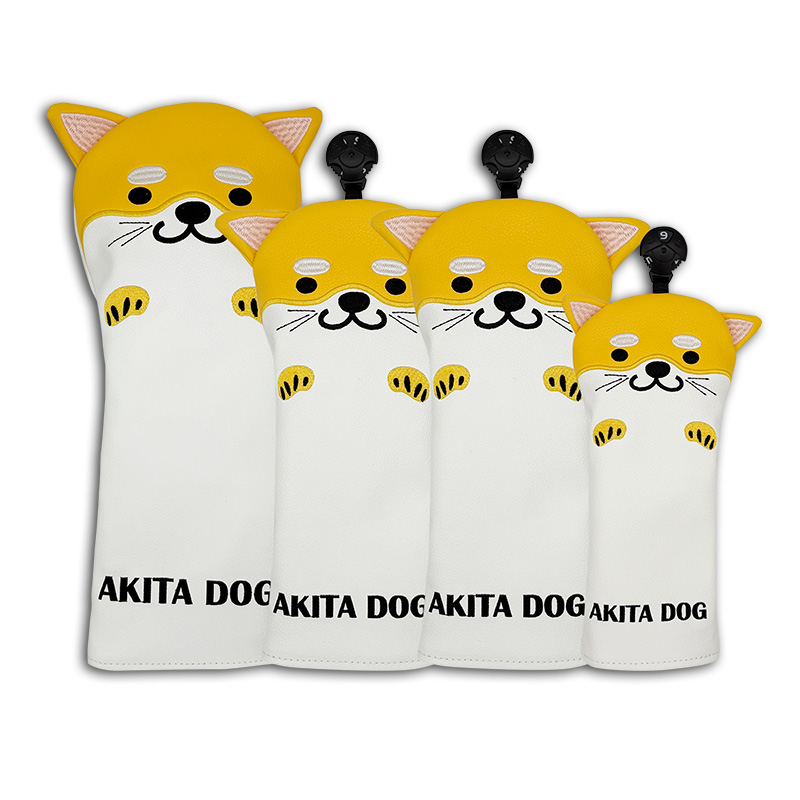 Woodworking Hobbies - Golf Club Headcovers Set Dog Cartoon