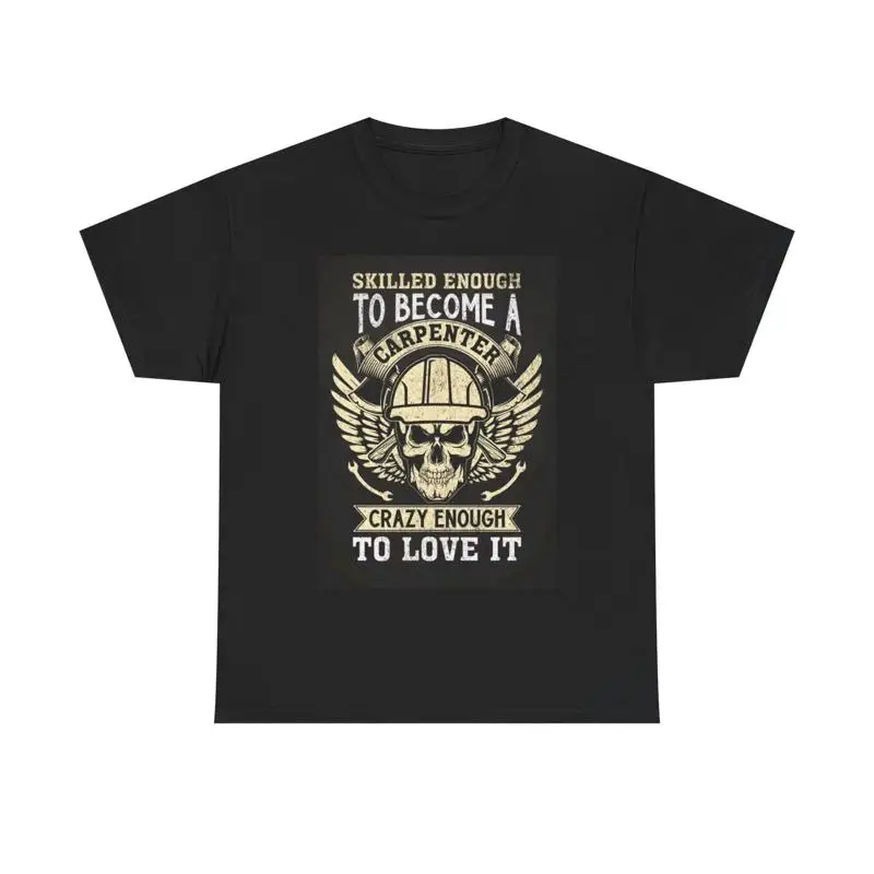 Woodworking Blueprint - Carpenter T Shirt Blue Collar Work