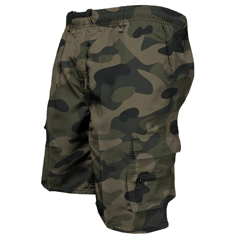 Fashion Men's Cargo Shorts Men - Woodworking Brand 评论和价格
