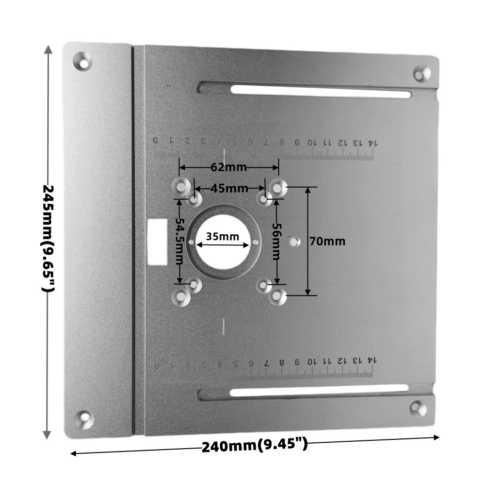 Aluminium Router Table Insert  - Woodworking Plan 评论和价格