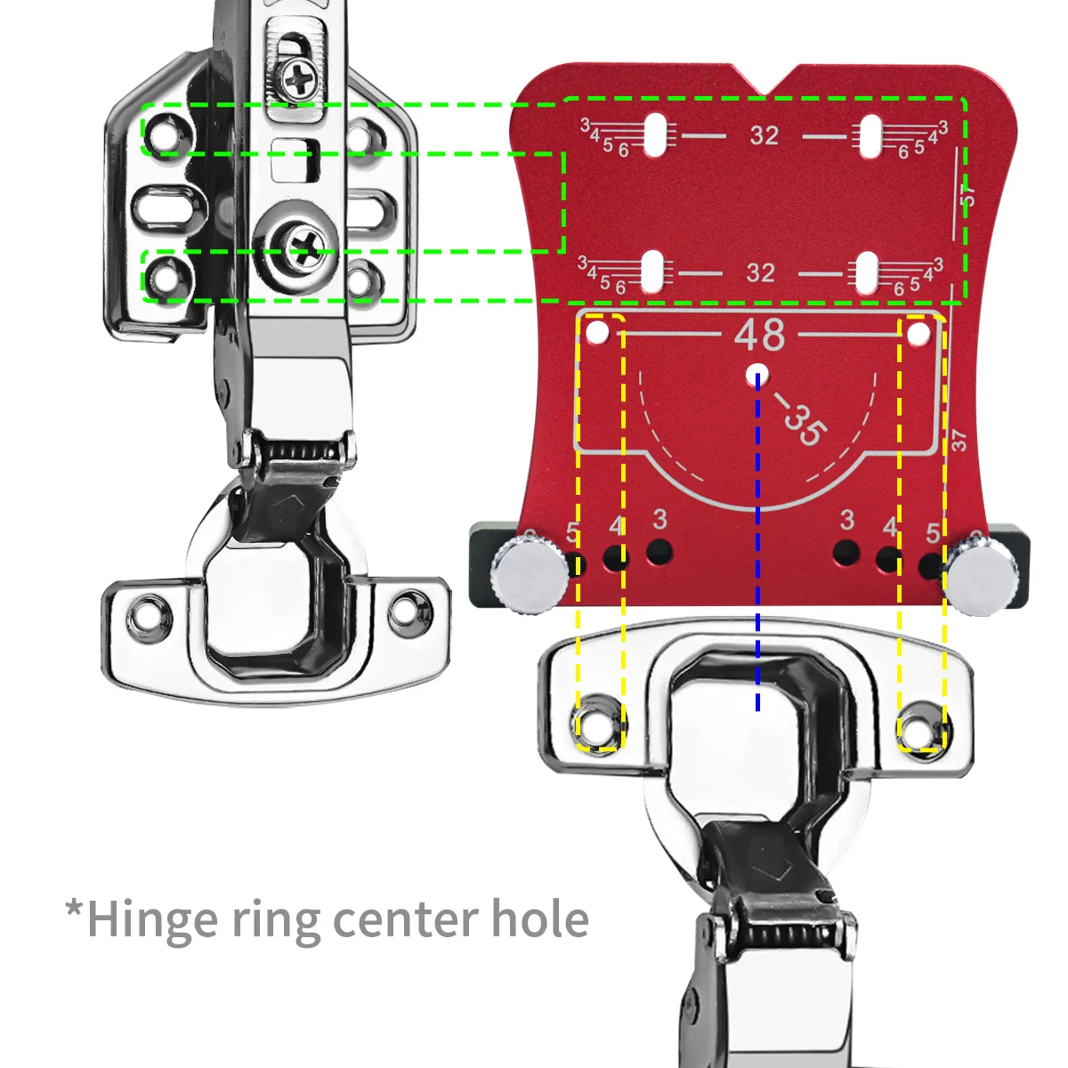 35mm Hinge Hole Positioning Te - Woodworking Design Software 评论和价格