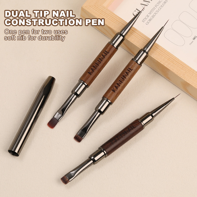 Dual-End Nail Art Brush Kolins - Woodworking Design Software 评论和价格