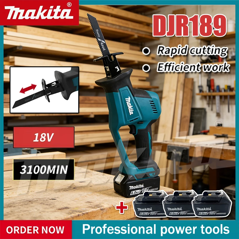 Makita DJR189 Cordless Electri - Woodworking Rasp 评论和价格
