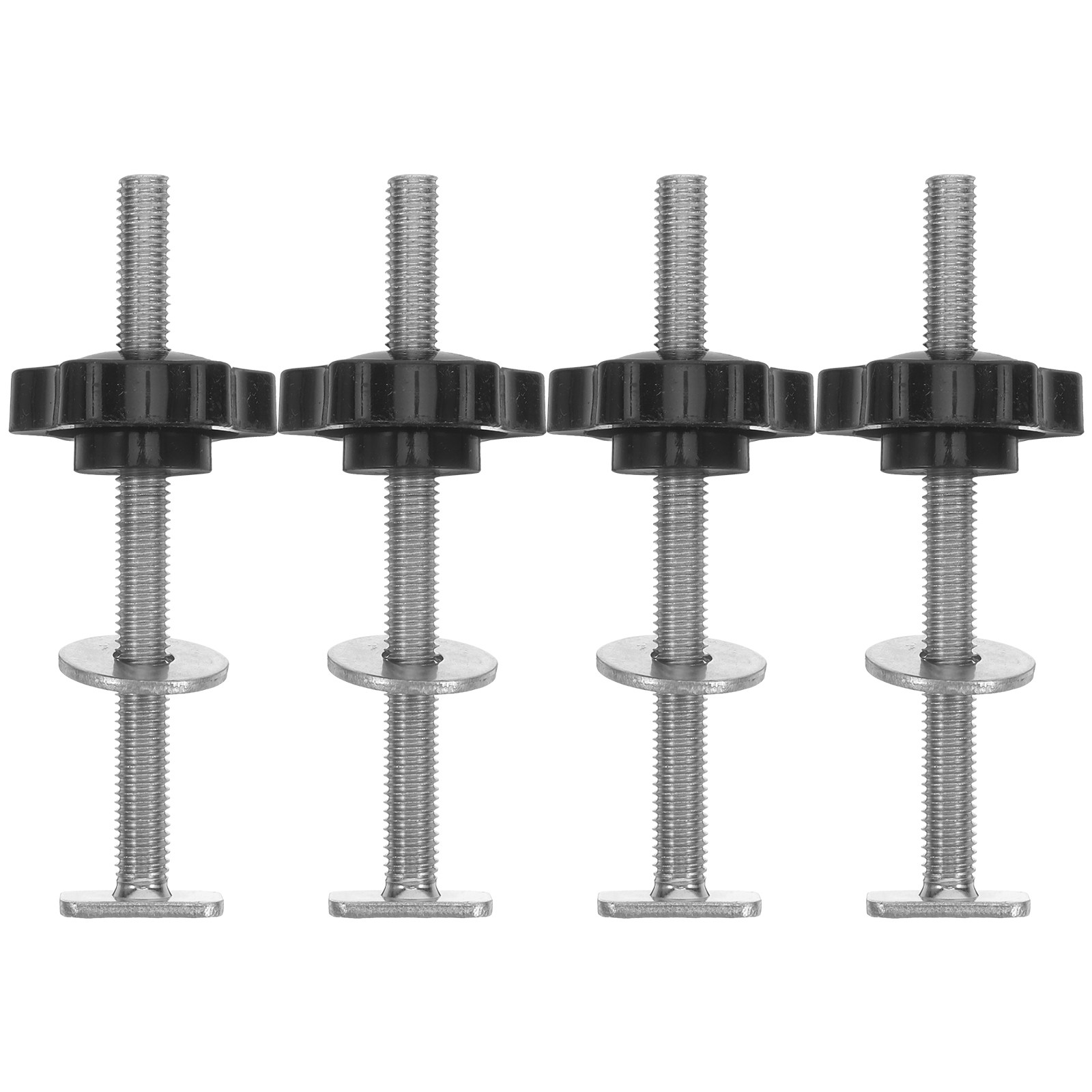 4Pcs Plum Hand Knobs Threaded  - Woodworking Quick Clamps 评论和价格