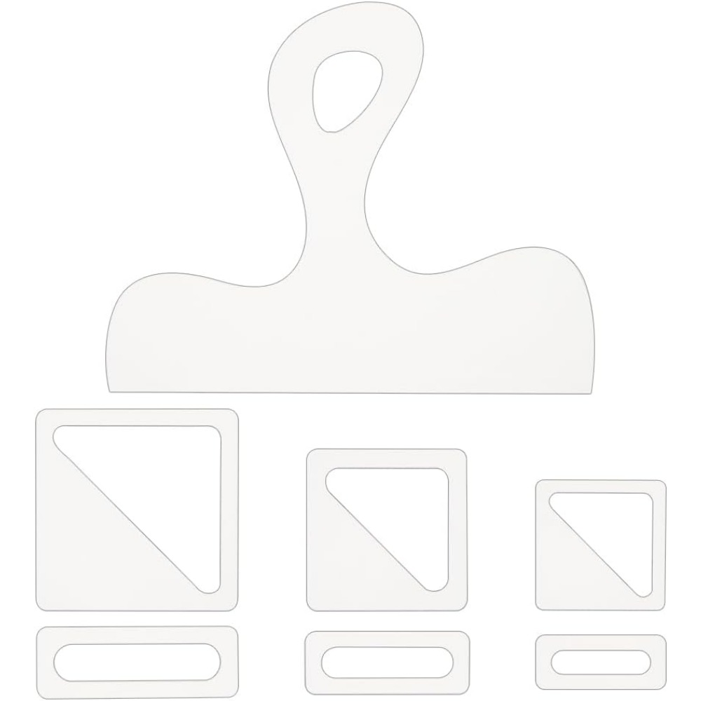 7Pcs Charcuterie Template Acry - Woodworking Design Software 评论和价格