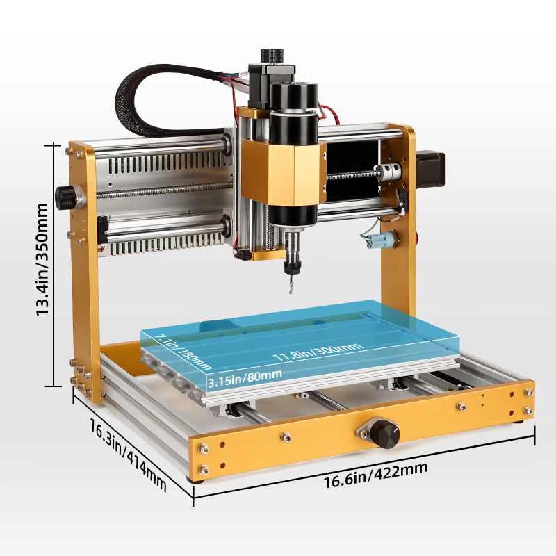 Largest DIY Mini Desktop CNC E - Woodworking Images Free 评论和价格