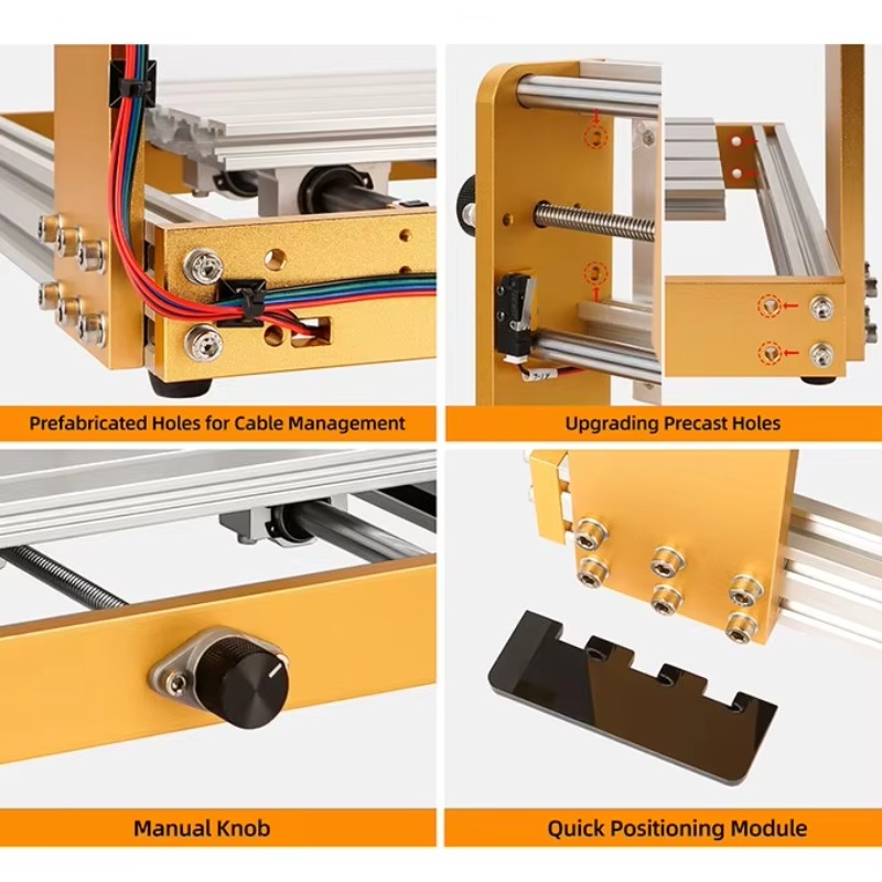 Largest DIY Mini Desktop CNC E - Woodworking Images Free 评论和价格