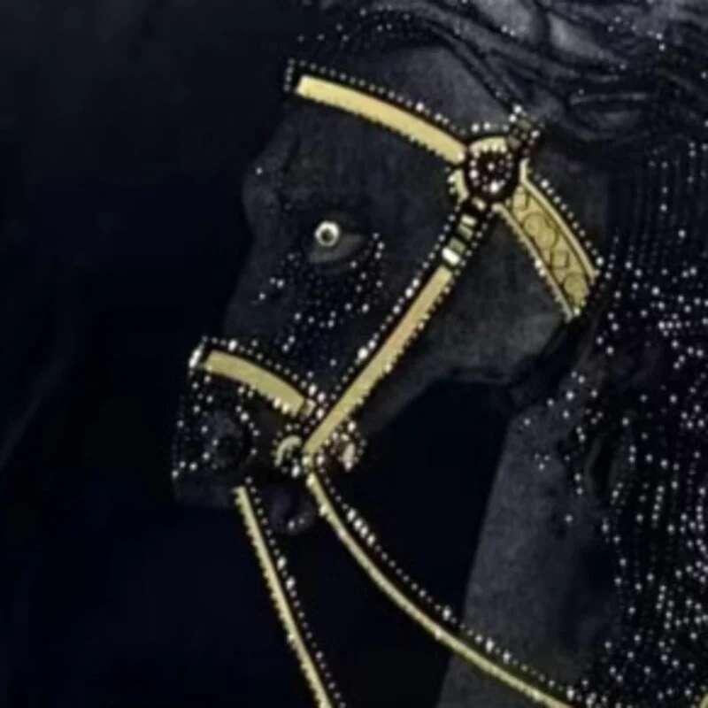 Golden Velvet Animal Horse Pat - Woodworking Brand 评论和价格