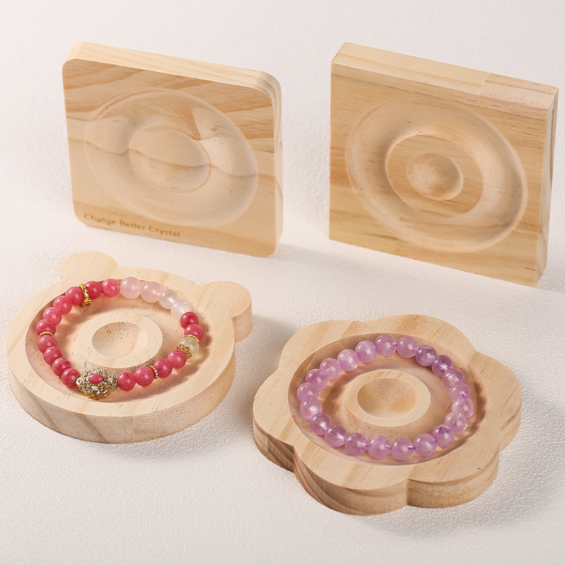1Pc DIY Natural Wooden Beading - Woodworking Hobbies 评论和价格