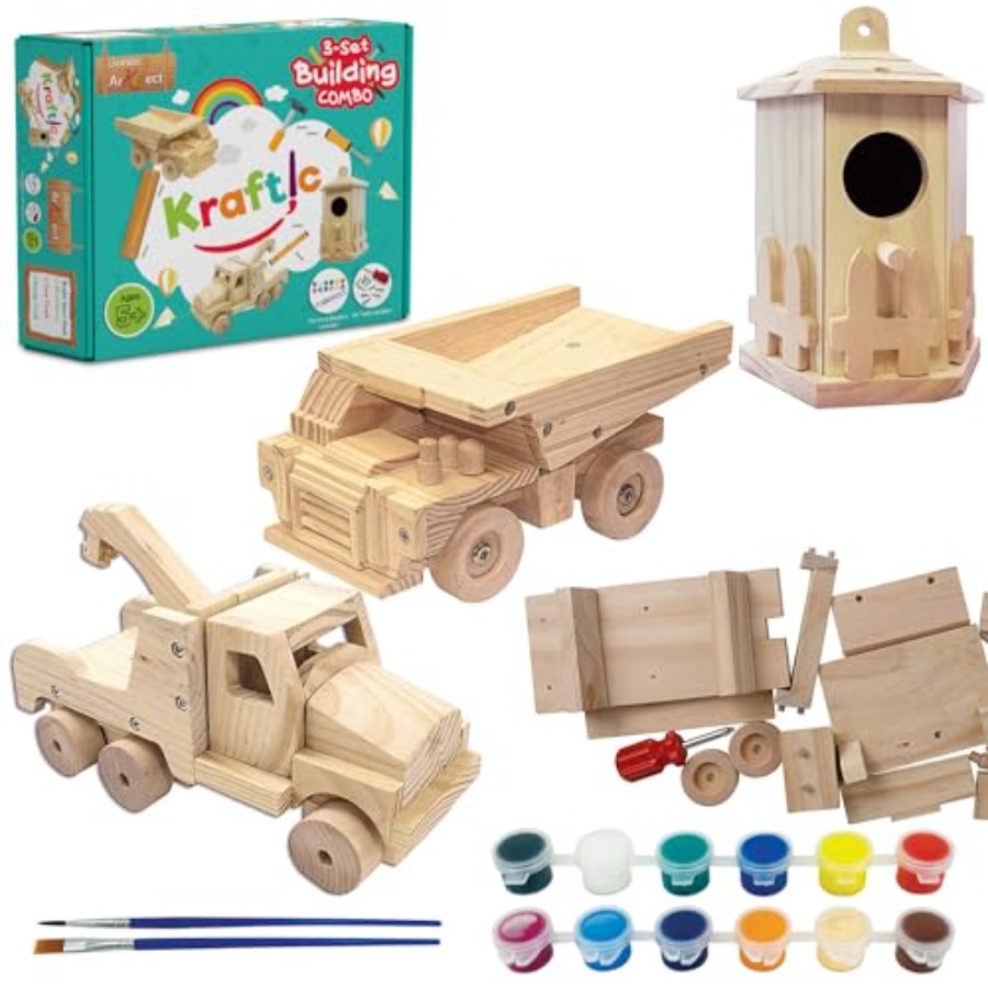 Woodworking Building Kit for a - Woodworking Kits For Adults 评论和价格