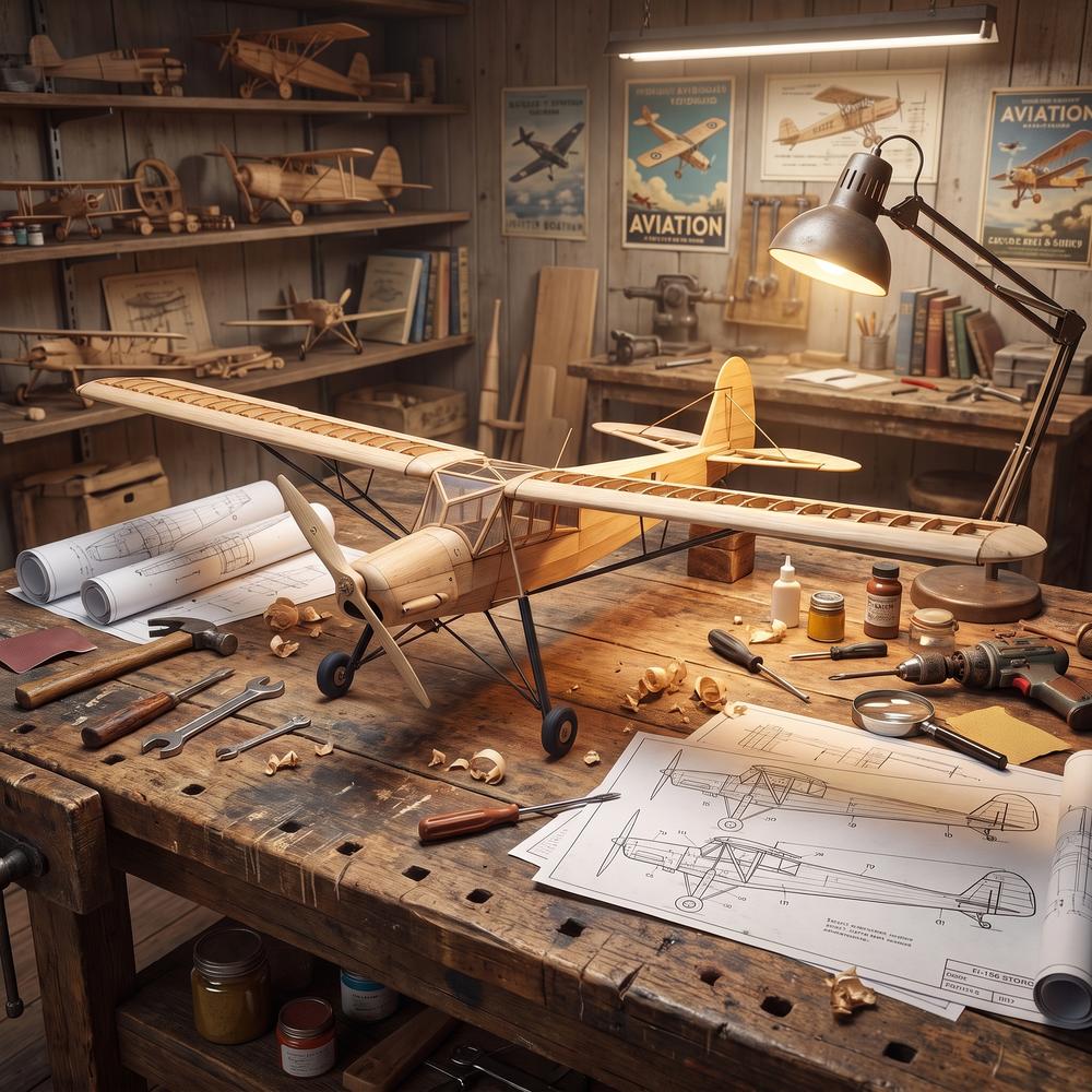 FI-156 500mm Vintage Balsa Woo - Woodworking Hobbies 评论和价格