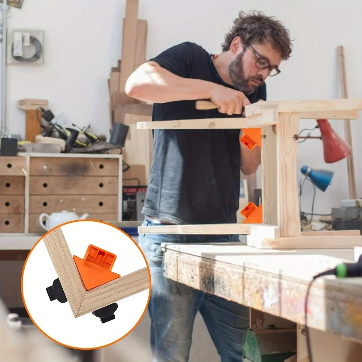 Right Angle Woodworking Clamp  - Woodworking Quick Clamps 评论和价格