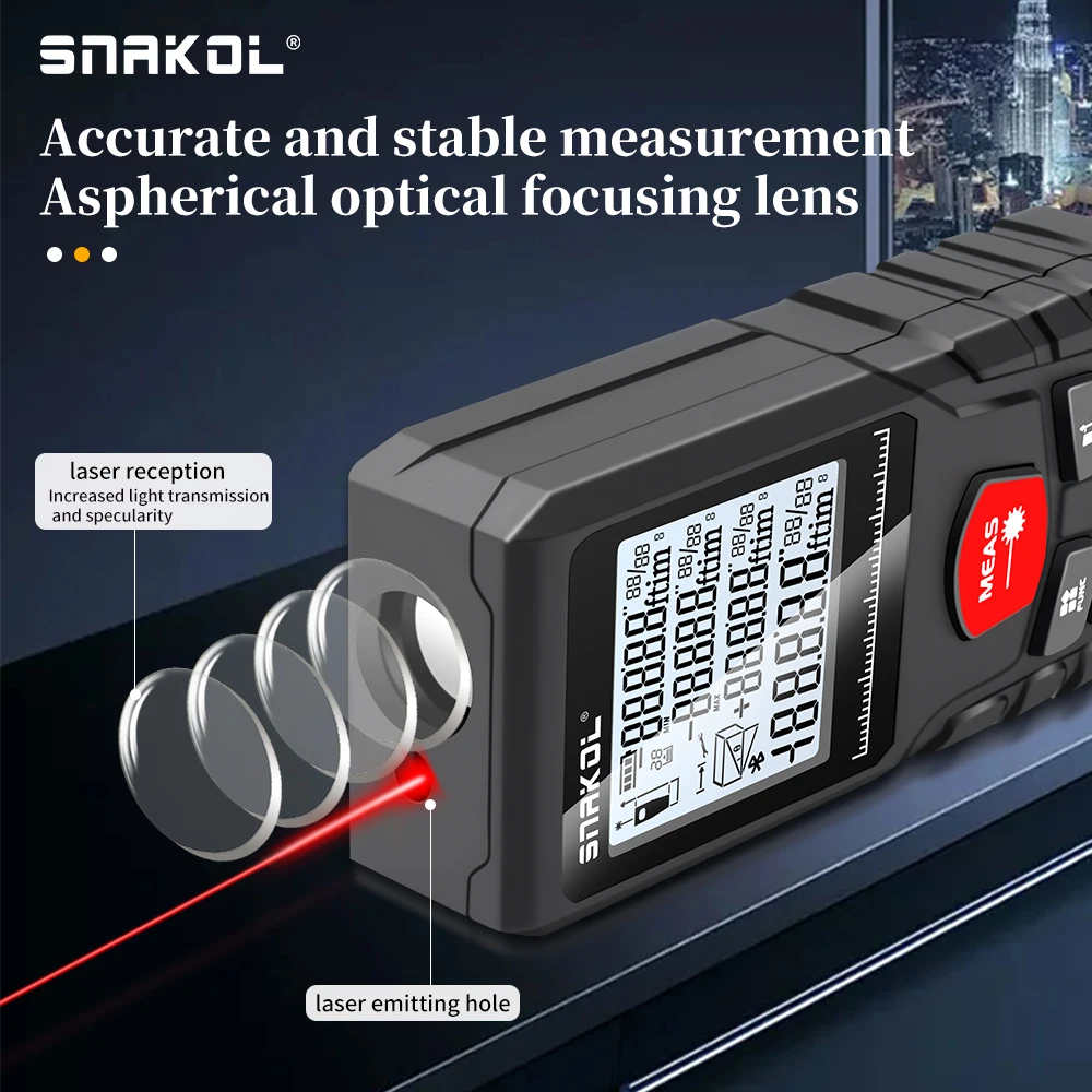 SNAKOL SK-120 Digital Laser Di - Stanley Tape 25Ft 评论和价格