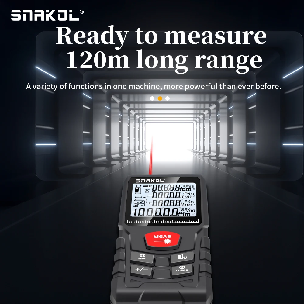 SNAKOL SK-120 Digital Laser Di - Stanley Tape 25Ft 评论和价格
