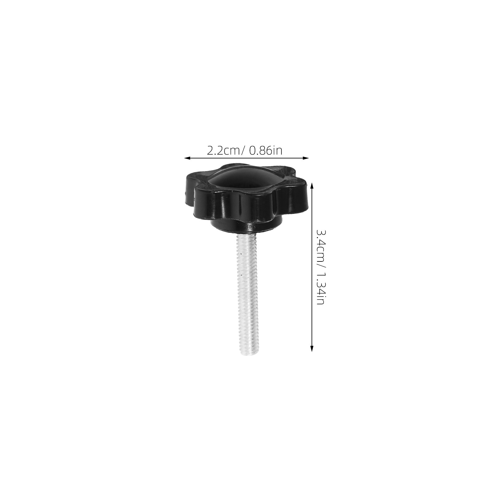 10Pcs Hex Shaped Screw Knob Pl - Woodworking Machine 评论和价格