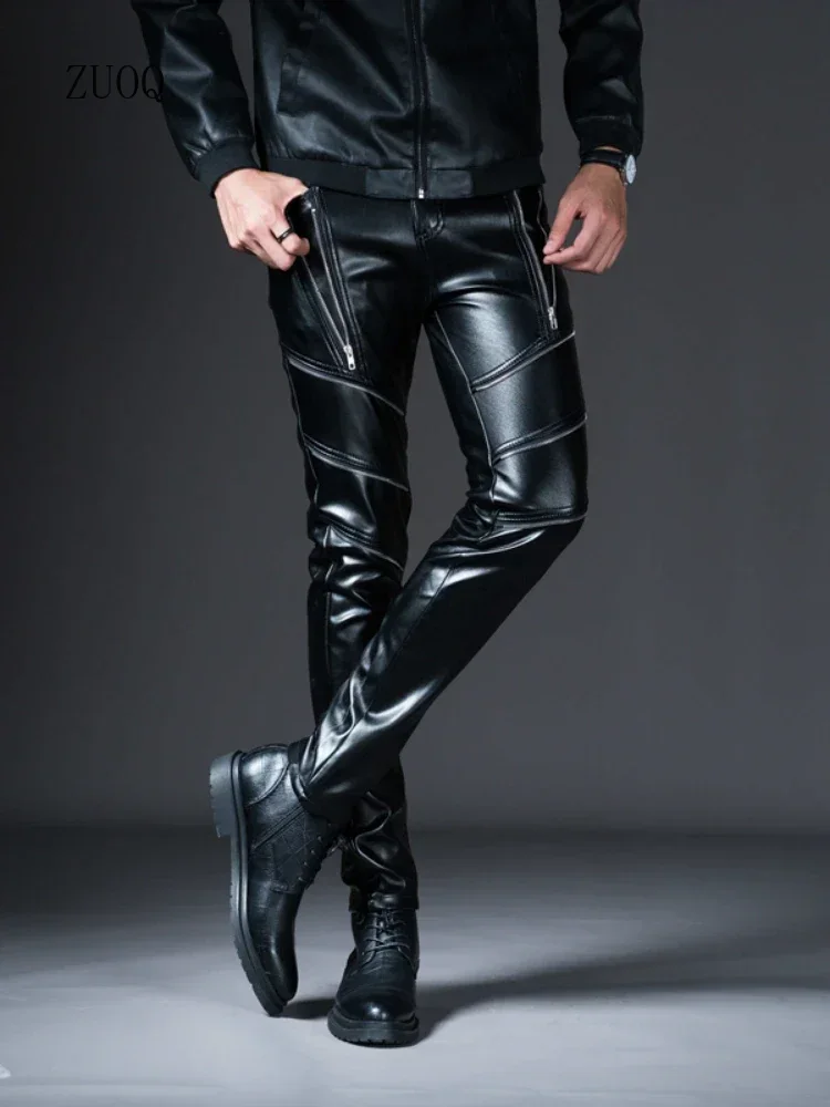 New Winter Mens Skinny Biker L - Woodworking Brand 评论和价格