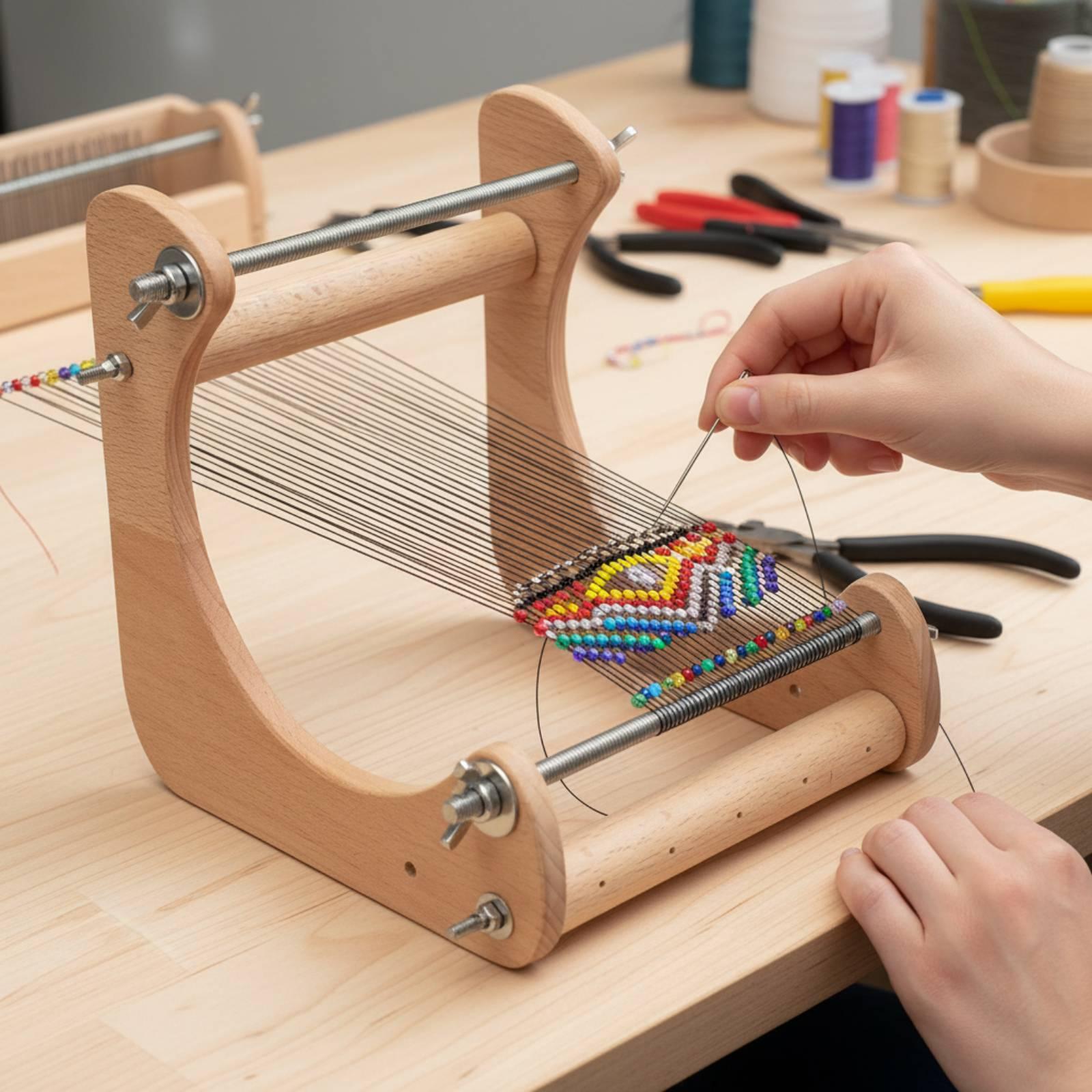 Wooden Beading Loom Jewelry Ma - Woodworking Design Software 评论和价格