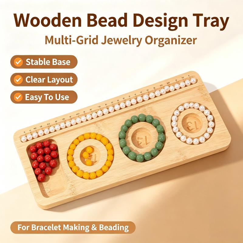 Wood Bead Board Jewelry Making - Woodworking Design Software 评论和价格