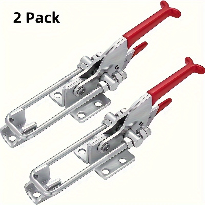 2Pcs Heavy-Duty Clamps Adjusta - Woodworking Quick Clamps 评论和价格