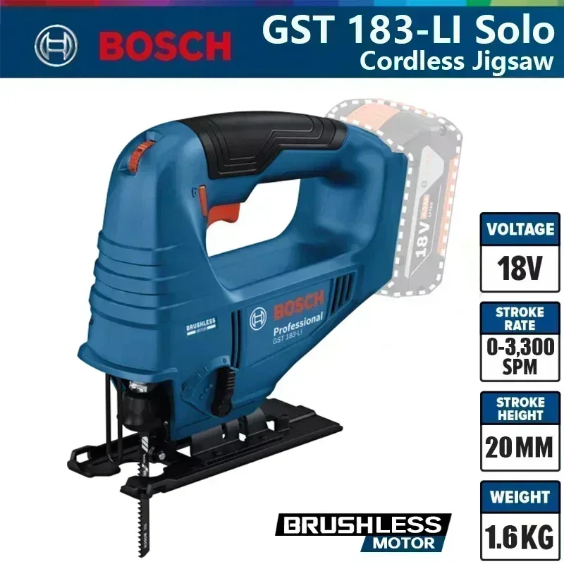 Bosch GST 183-LI Professional  - Woodworking Multi Tool 评论和价格