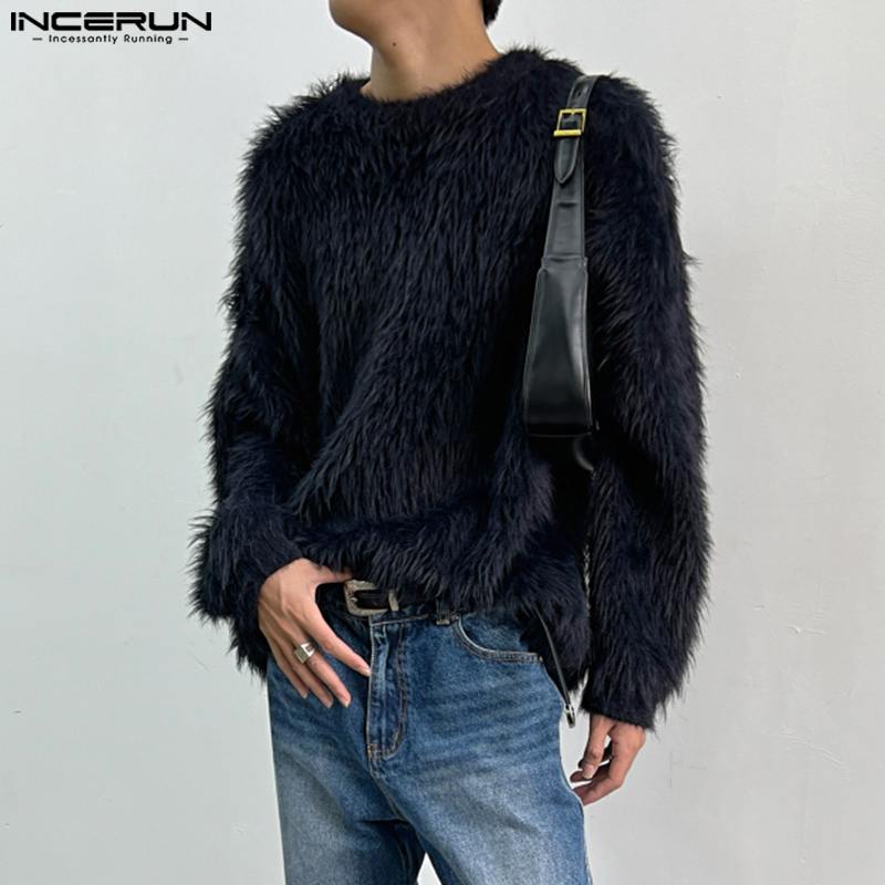 2023 Men Pullovers Solid Color - Woodworking Brand 评论和价格