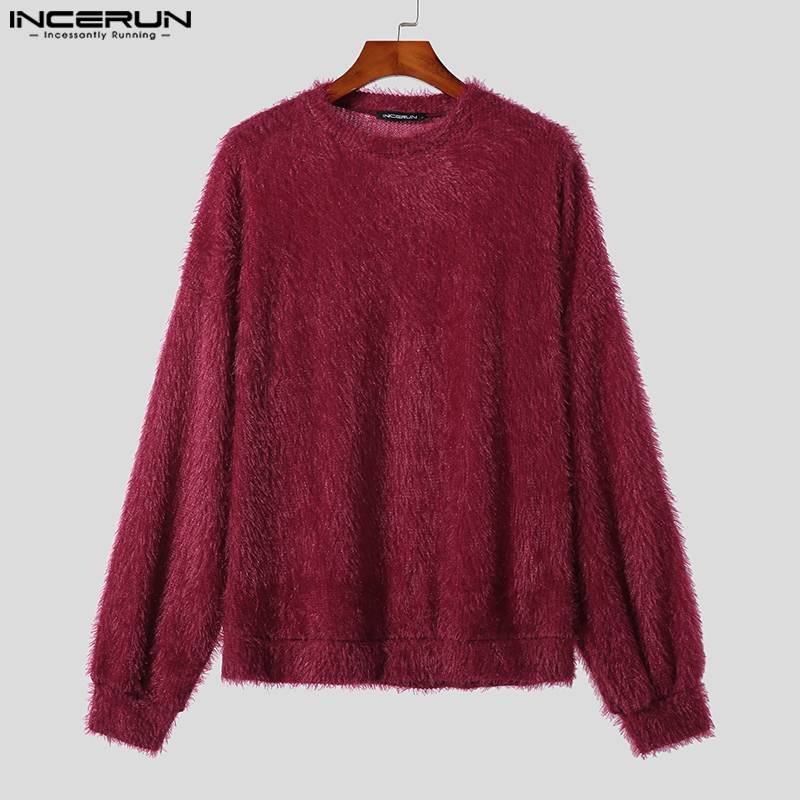 2023 Men Pullovers Solid Color - Woodworking Brand 评论和价格
