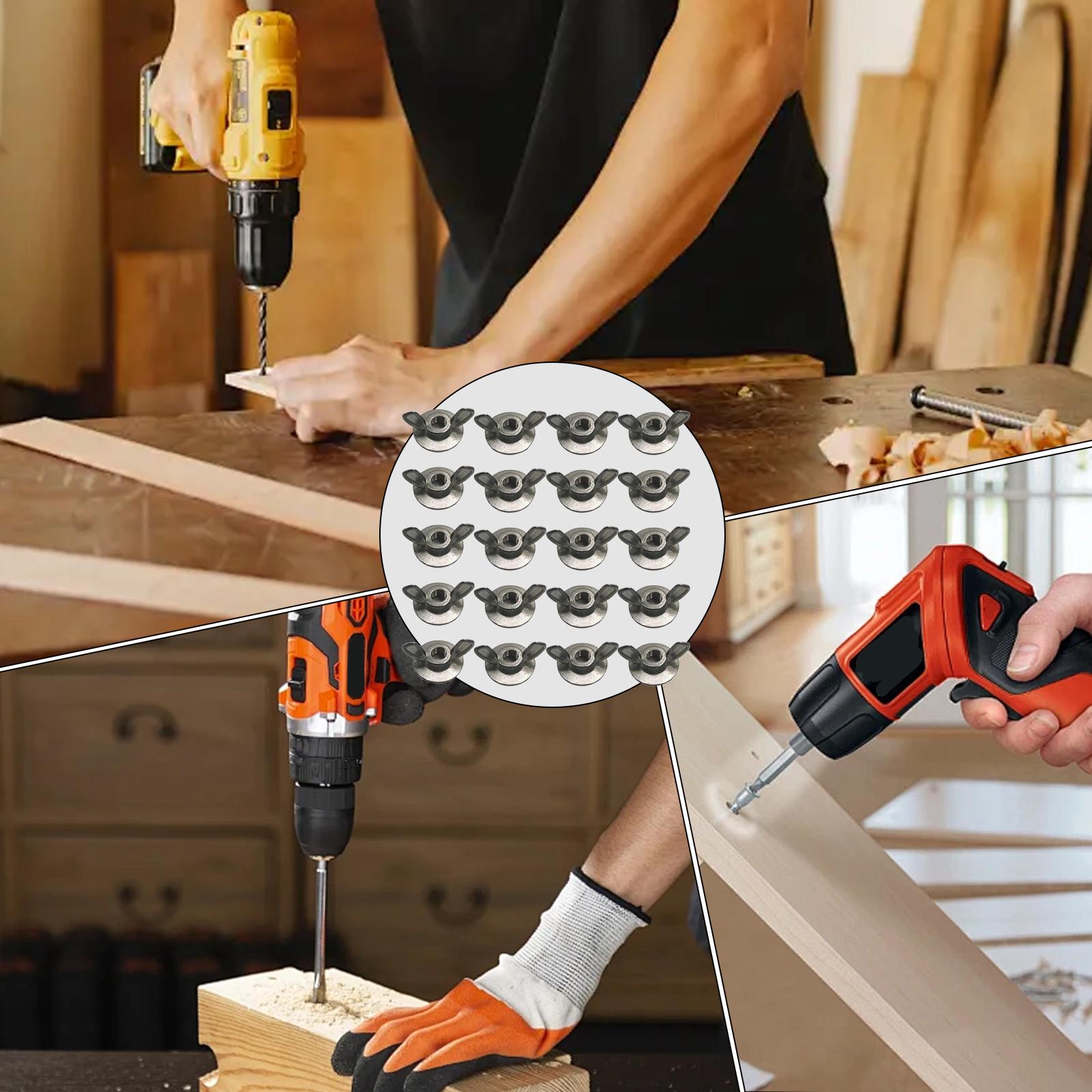 Wing Nut Kit 1/4-Inch Steel Er - Woodworking Kits For Adults 评论和价格